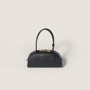 Сумка Beau из кожи MIU MIU, черный