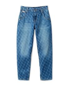 Обычные джинсы Calvin Klein Jeans Barrel, Blue Denim/Light Blue