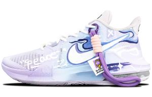 Nike Air Max Impact Амортизаторы Противоскользящие Износостойкие Низкие Баскетбольные Кроссовки Унисекс Светло-фиолетовый