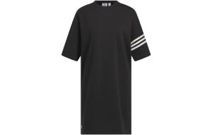 Adidas Женские шорты-платье с рукавами, Черный