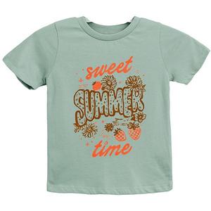 Футболка с коротким рукавом Sweet summer time strawberry youth The Juniper Shop, Seafoam