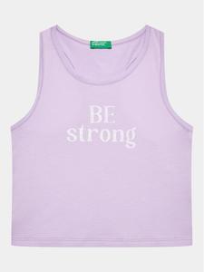 Топ regular fit 3096CH013 United Colors Of Benetton, фиолетовый