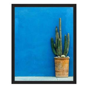Картина Any Image Blue Wall with Cactus, 42x52x2,6 см