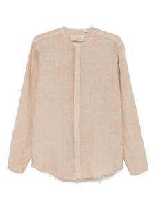 Рубашка с необработанным краем Costumein, нейтральный