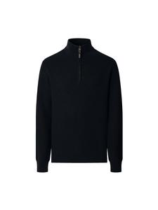 Свитер Hackett London COTTON RIB HZIP , Black