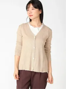 Корейский вязаный кардиган для женщин Aimoon, цвет Mocha Beige