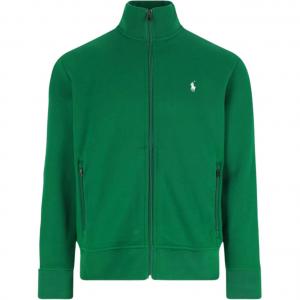 Куртка-толстовка с молнией и вышитым логотипом Polo Ralph Lauren, зеленый