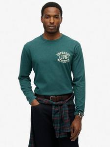 Топ с длинными рукавами Athletic Essentials Superdry, Dark Pine Green