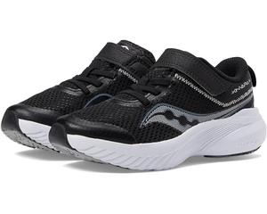 Кроссовки Saucony Kids Kinvara 14 A/C Sneakers, цвет Black/Grey