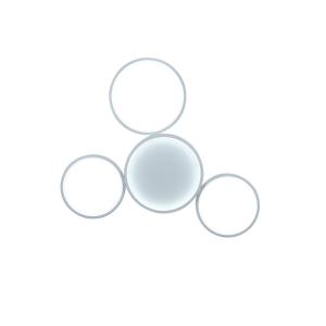 Светодиодный потолочный светильник Nettlife, 62x47x7 см, белый