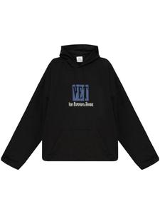 Толстовка с логотипом VETEMENTS, черный