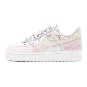 Детские скейтерские кроссовки Air Force 1 для школьников Nike, желтый