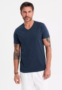 Базовая футболка CLASSIC WITH A V-NECK Ombre, темно-синий