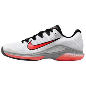 Nike Кроссовки Vapor 12 Supportive And Elastic Tennis Shoes Men's White Gray Black
