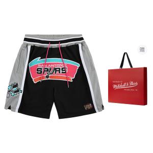 Шорты Mitchell & Ness X Just Don 90s San Antonio Spurs 1998-99 Mitchell Ness, серый