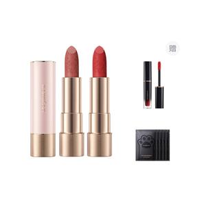 Легкие шимерные помады матовые легко растушевываются осветляют тон натуральные Carslan