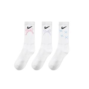 Nike Низкие носки унисекс 3 пары белый