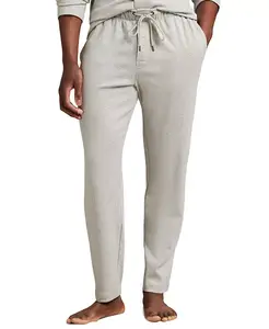 Мужские пижамные брюки с завязками в стиле "елочка" Polo Ralph Lauren, синий