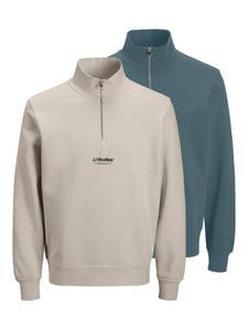 Толстовка JACK & JONES JACK & JONES JJESOHO, Kitt/Cyan blue