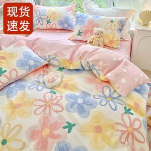 Fuanna Пододеяльник 220х240 см из чистого хлопка, стиль Oil Painting Atmosphere