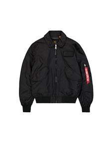 ALPHA INDUSTRIES Куртка для межсезонья в черном цвете