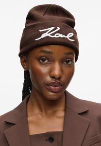 Шапка KARL LAGERFELD Beanie, Friar Brown/Brown