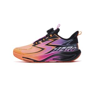 361°KIDS Кроссовки для бега для детей, устойчивые к истиранию, с амортизацией, дышащие, легкие, оранжевые, фиолетовые, черные, подростковые