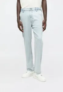 Прямые джинсы художника Hollister Co., Light-Blue Denim