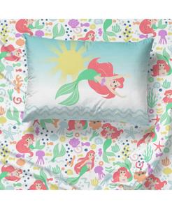 Комплект постельного белья Disney Русалочка в пастельных тонах (двуспальная кровать) Sunny Side Up, Multicolor