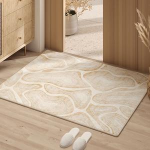 AOVOC Ковер 50х80 см для прихожей в японском стиле, waterproof, нескользящий