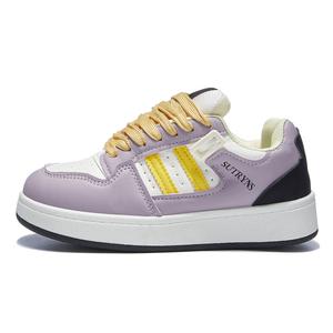 Georgina Goodman Женские противоскользящие легкие дышащие низкие кеды Skateboard Purple