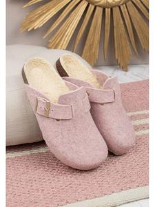 Billowy Розовые сабо