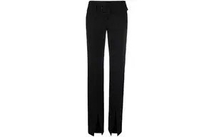 VERSACE Женские повседневные брюки черного цвета