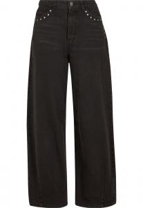 Джинсы с широкими штанинами Karl Kani, черный