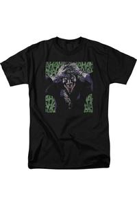 Футболка с коротким рукавом для взрослых Batman Insanity Gildan, черный