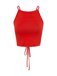 Топ LSCN BY LASCANA Crop, красный