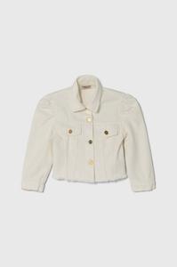 Детская джинсовая куртка Pinko Up, белый