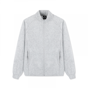 361° Куртка женская Light Tile Heather Gray со стойкой и подкладкой из флиса