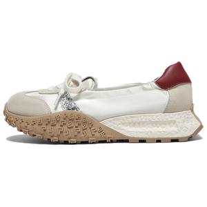 Женские повседневные туфли Carp Slip Resistant Low top BASTO, бежевый красный