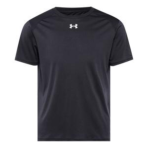 Футболка casual sport round neck training short sleeves t shirt men's black Under Armour, черный