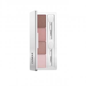Тени для век all about shadow quad morning java Clinique, 6 - pink chocolate, вес 4.8 гр.