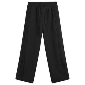 Adidas X fear of god athletics замшевые флисовые брюки с отрывными элементами, черный