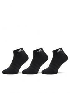 Короткие носки Cushioned Sportswear Ankle Socks 3 Pairs IC1277 Adidas, черный