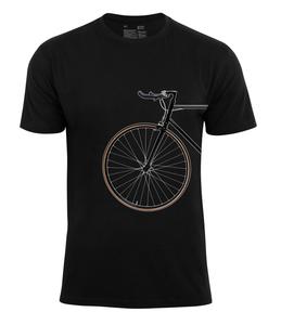 Футболка Cotton Prime Bike Lover Vorderrad, черный