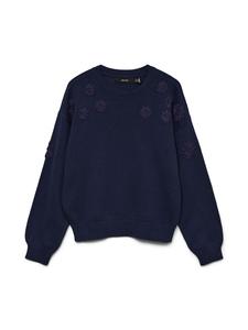 VERO MODA Свитер 'VMDaisy' в цвете Navy