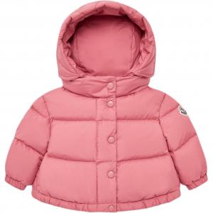 Пуховик для младенцев и малышей Moncler, розовый