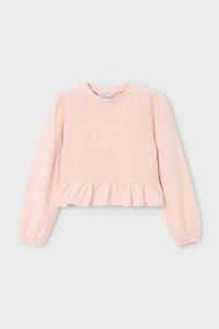 Детская хлопковая водолазка Mayoral, розовый