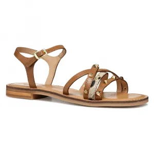 Сандалии Geox Maddalusiac D, коричневый