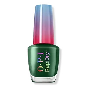 Коллекция быстросохнущих лаков RapiDry для праздничного сезона OPI, Fir Surely Fast (dark green crème)