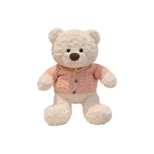 Плюшевая игрушка Growth Healing разноцветный свитер медвежонок плюшевая кукла высота 38см Mr. Toy